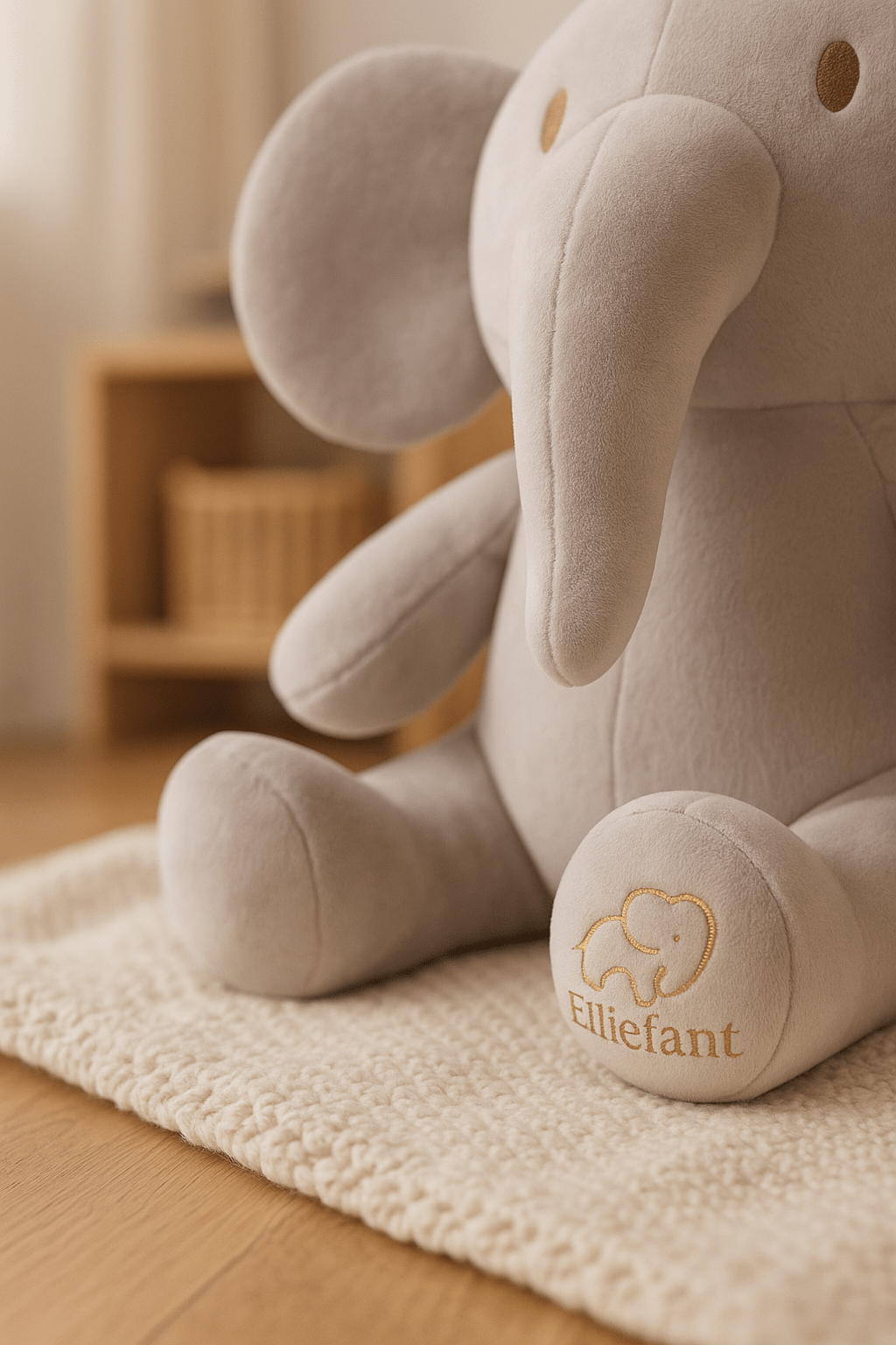 Elliefant Voice – trygghetsgosedjuret med inspelning - Elliefant