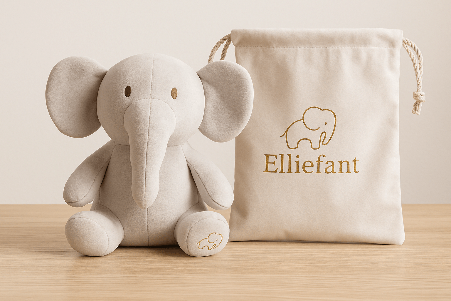 Elliefant Voice – trygghetsgosedjuret med inspelning - Elliefant