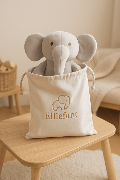 Elliefant Voice – trygghetsgosedjuret med inspelning - Elliefant